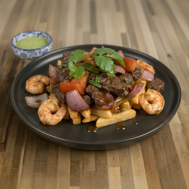 Tallarin Saltado Especial.