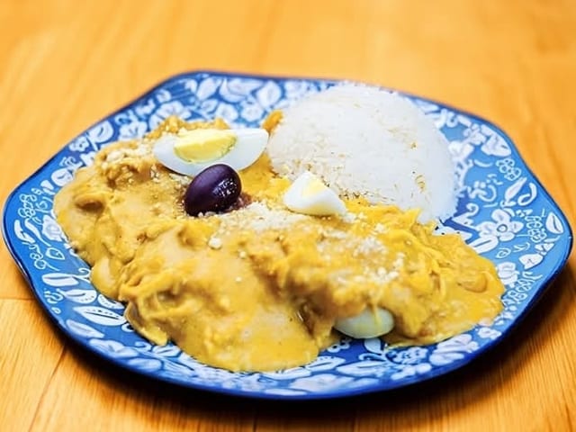 Full Tray Aji de Gallina.