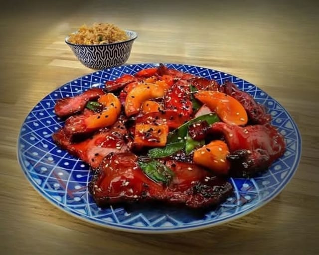 Full Tray Chancho con Tamarindo.